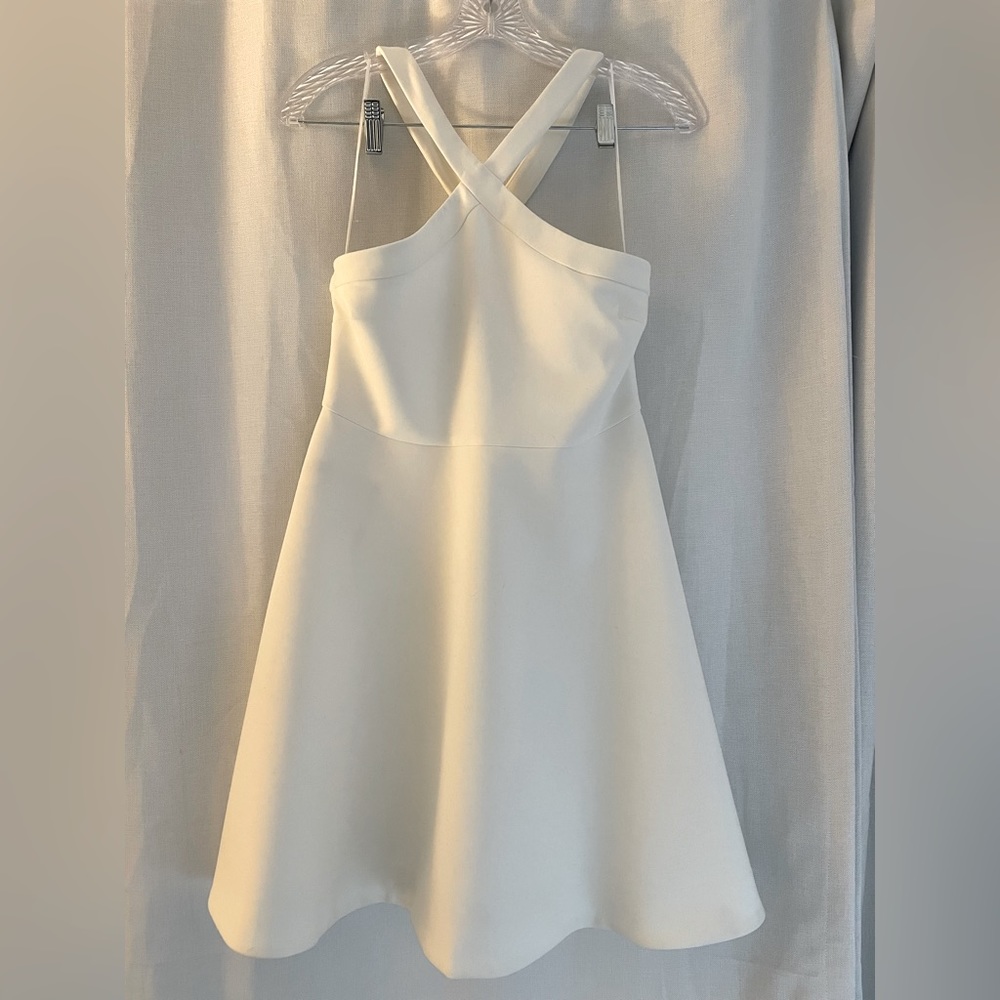 Likely Halter Sleeveless Fit and Flare Dress